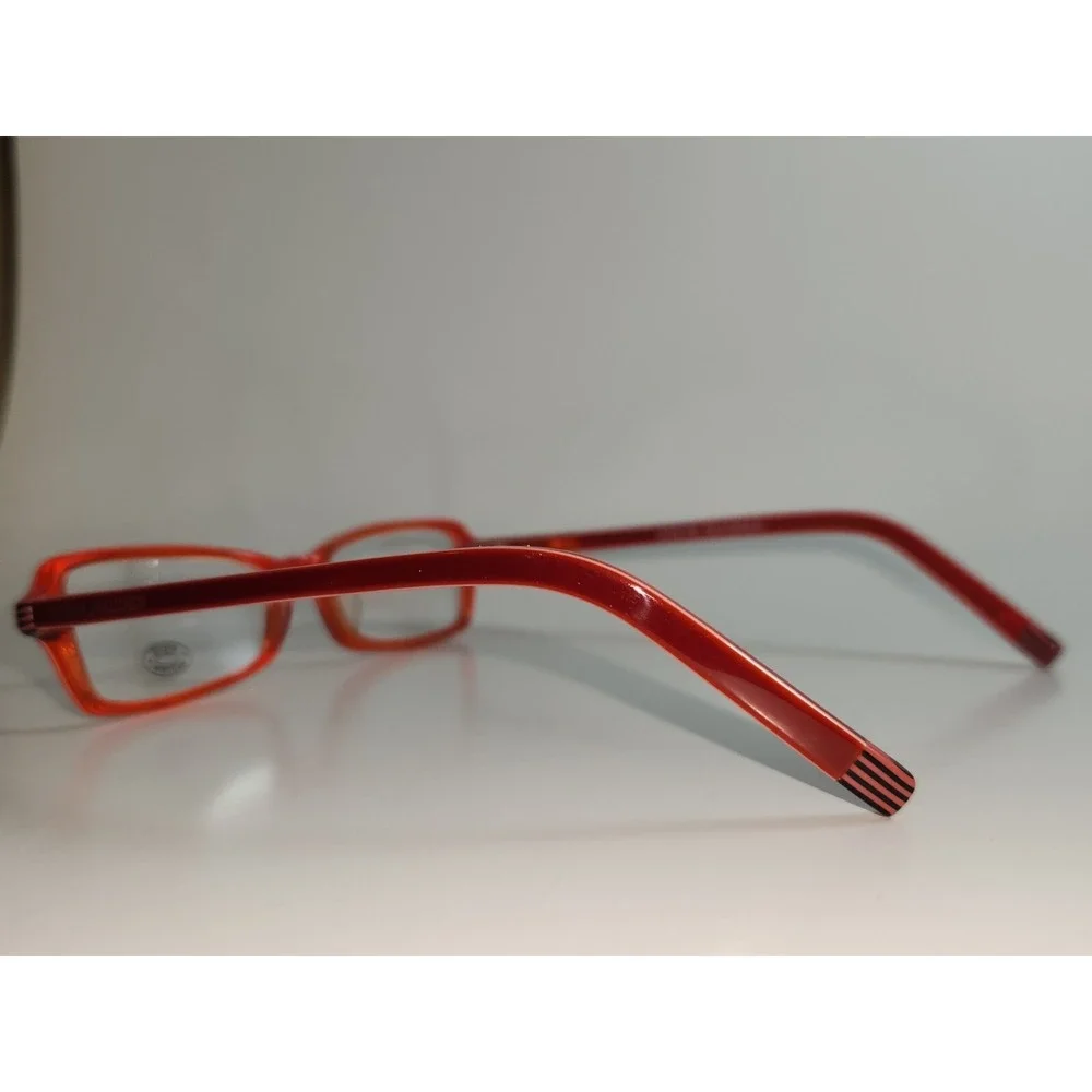 Steve Madden DS250 Burgundy Rectangular Eyeglasses Frames 49-15-135 Handmade NEW